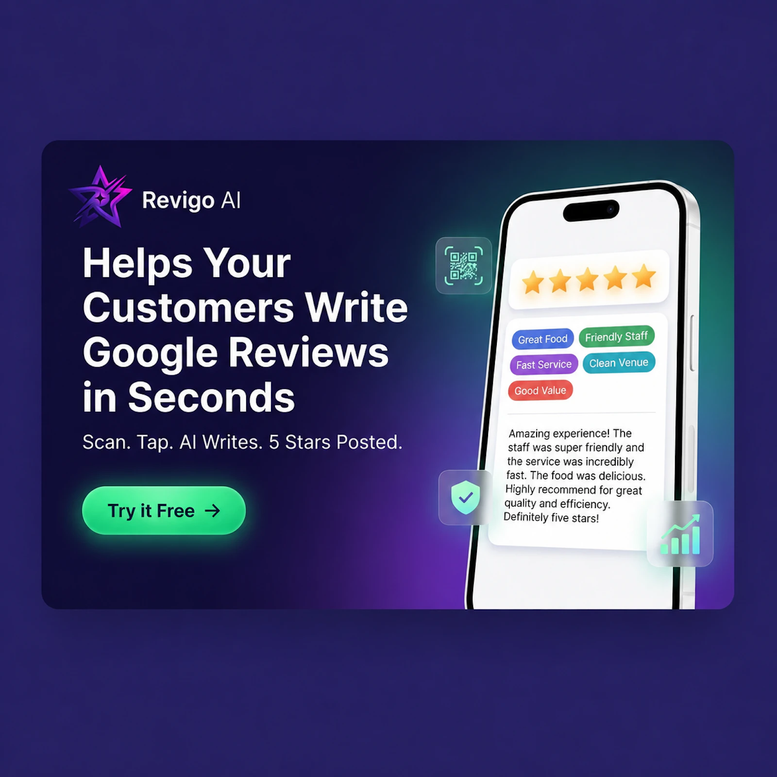 Revigo Ai : Reviews Made Effortless screenshot 1