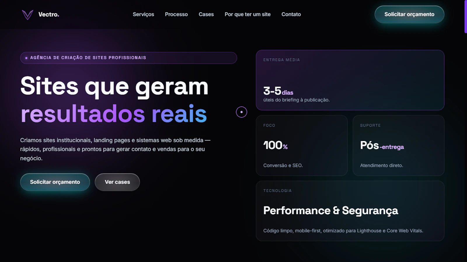 Vectro Agency screenshot 5