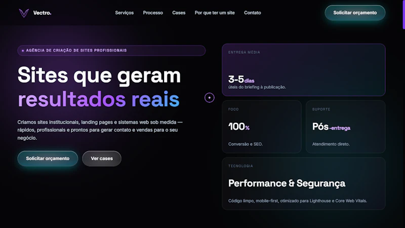 Vectro Agency screenshot 5