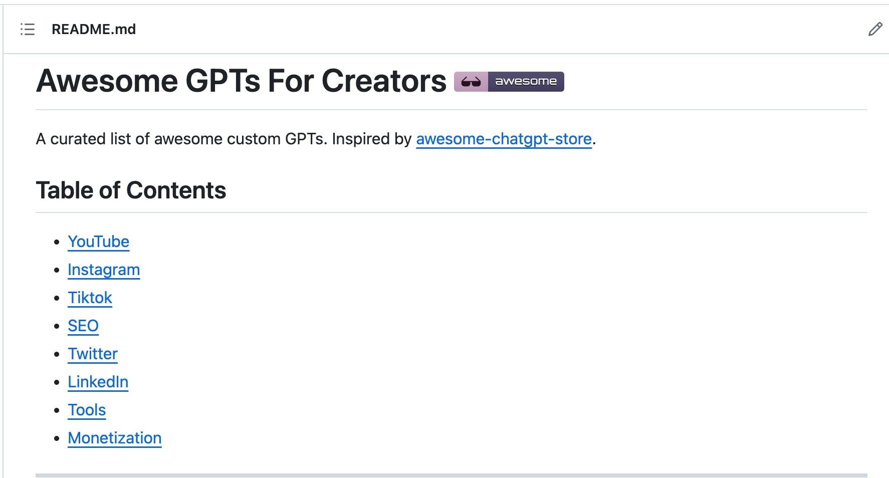 Awesome GPTs for Creators media 1