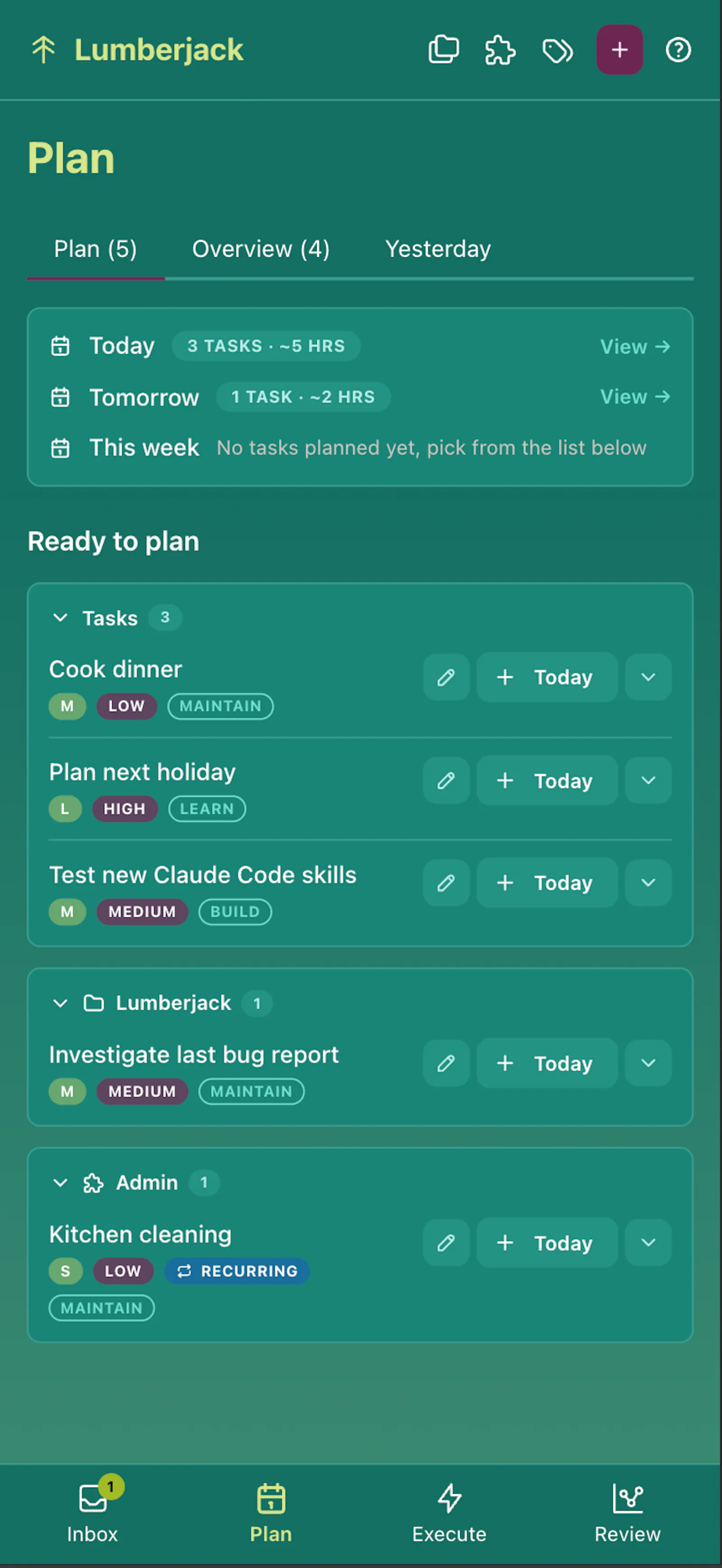 Lumberjack screenshot 3