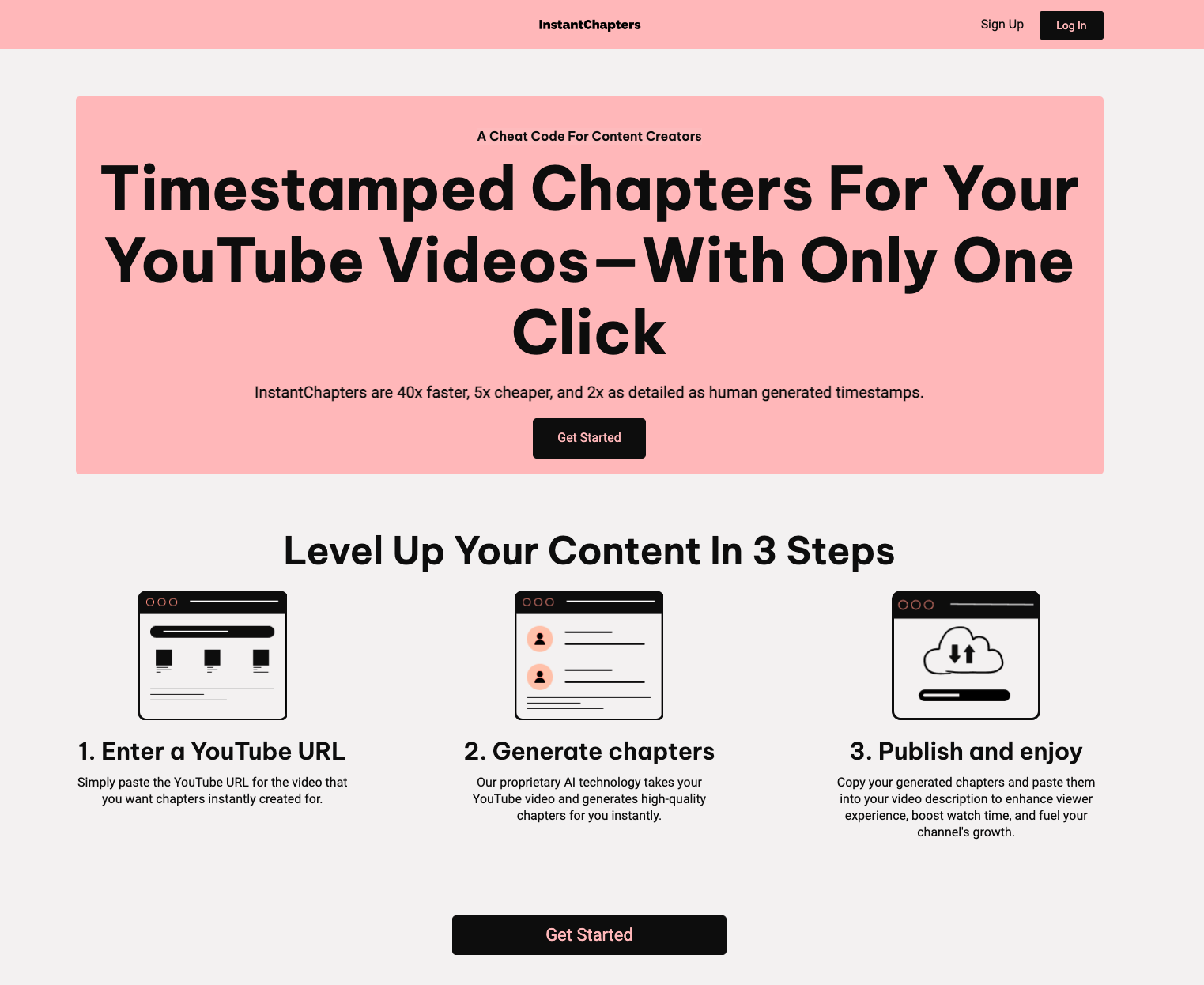 इंस्टेंटचैप्टर्स - अपने YouTube वीडियो के लिए सही अध्याय - केवल एक क्लिक के साथ मीडिया 2