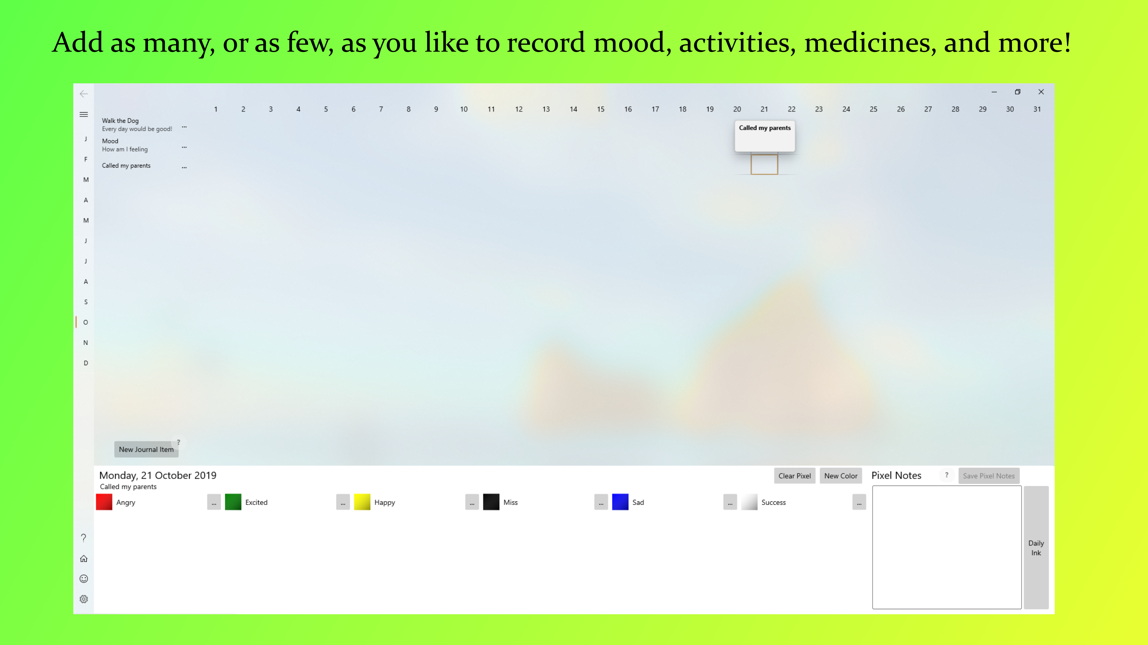 Bullet Journal Touch; your visual diary gallery image
