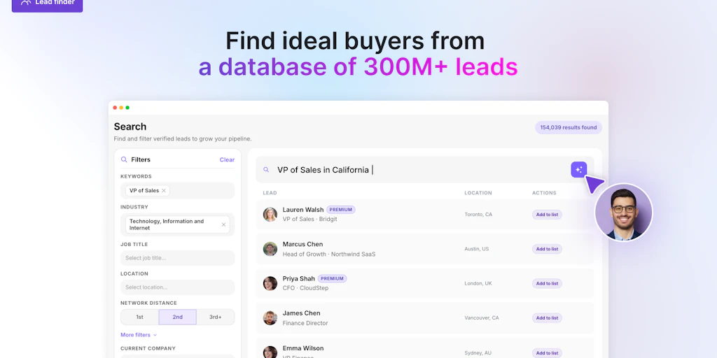 Flow AI:在 LinkedIn 上尋找買家、自動化開發並預約會議