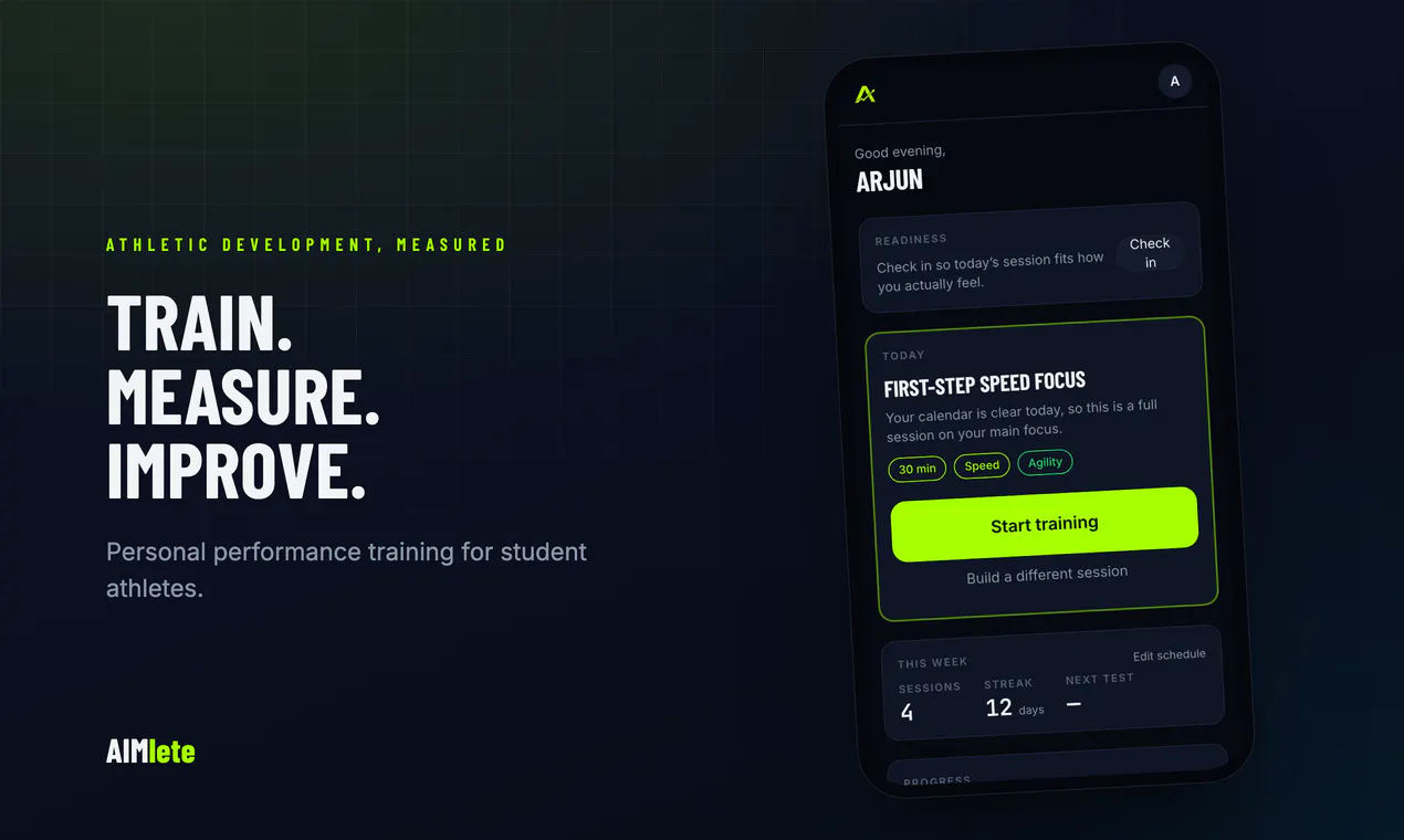 AIMlete screenshot 2