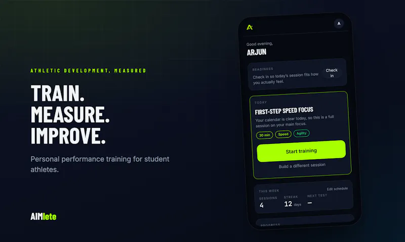 AIMlete screenshot 2