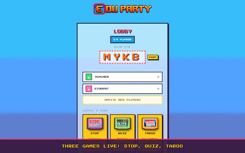 EduParty screenshot 2