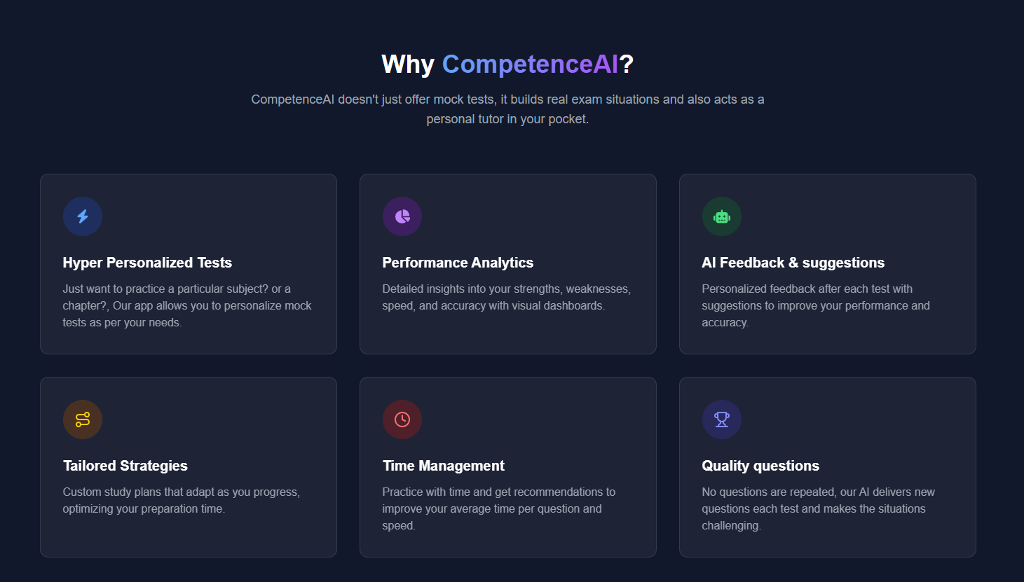 Competenceai - Preparazione dell'esame alimentato AI media 4