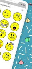 Retro Emoticons - iOS Stickers gallery image
