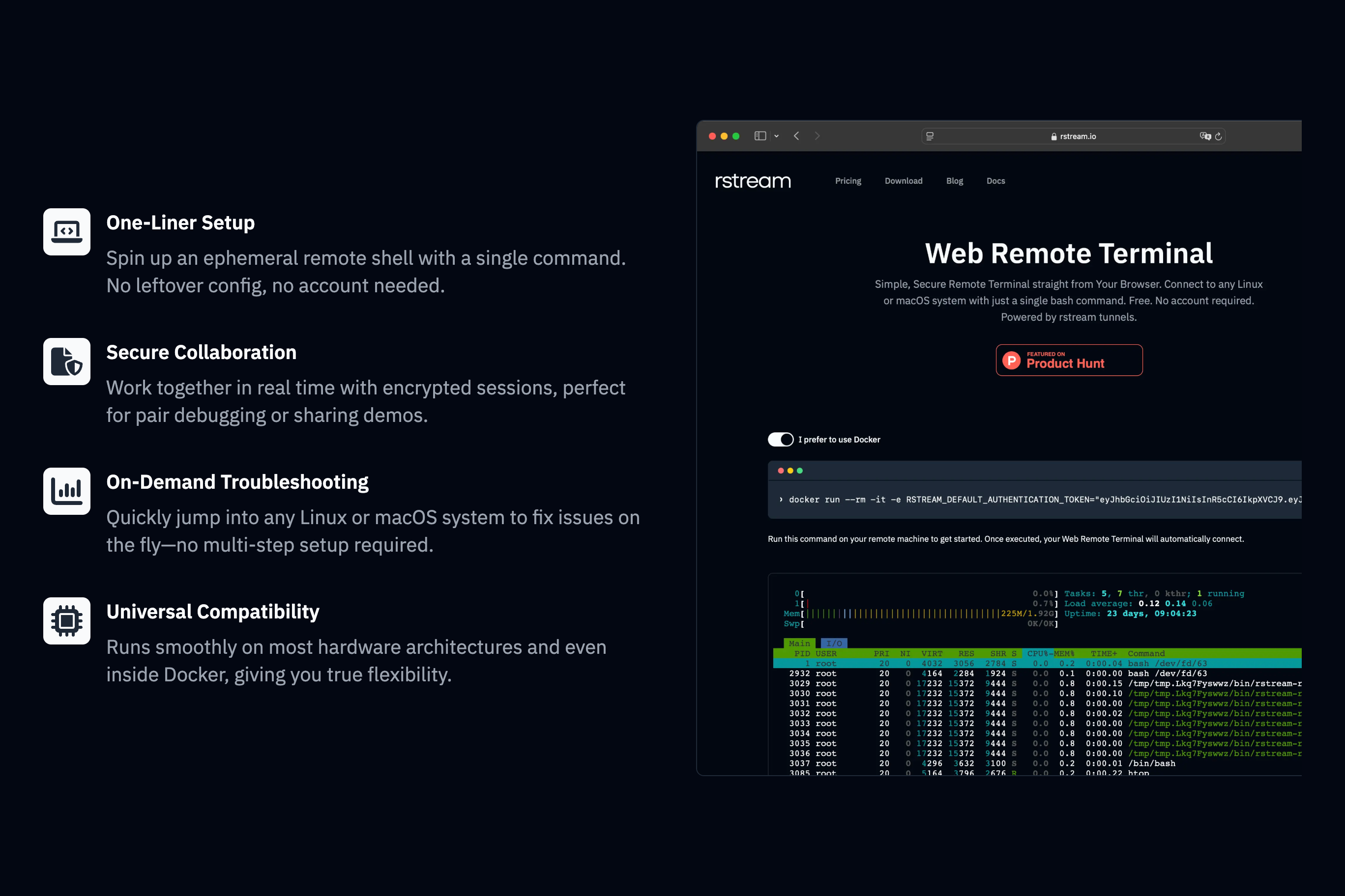 Web Remote Terminal media 3