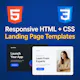 Responsive HTML + CSS