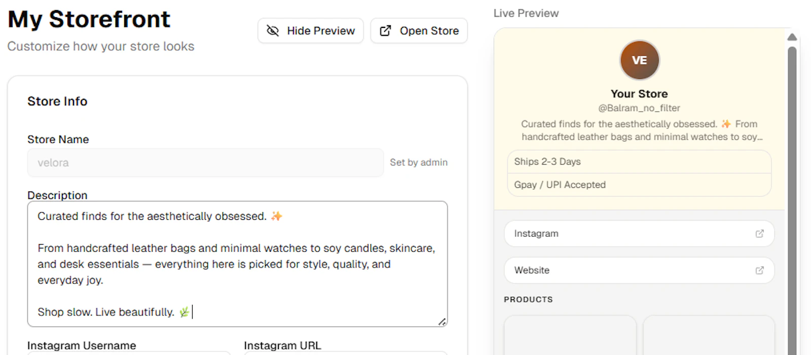 Reelstore screenshot 3
