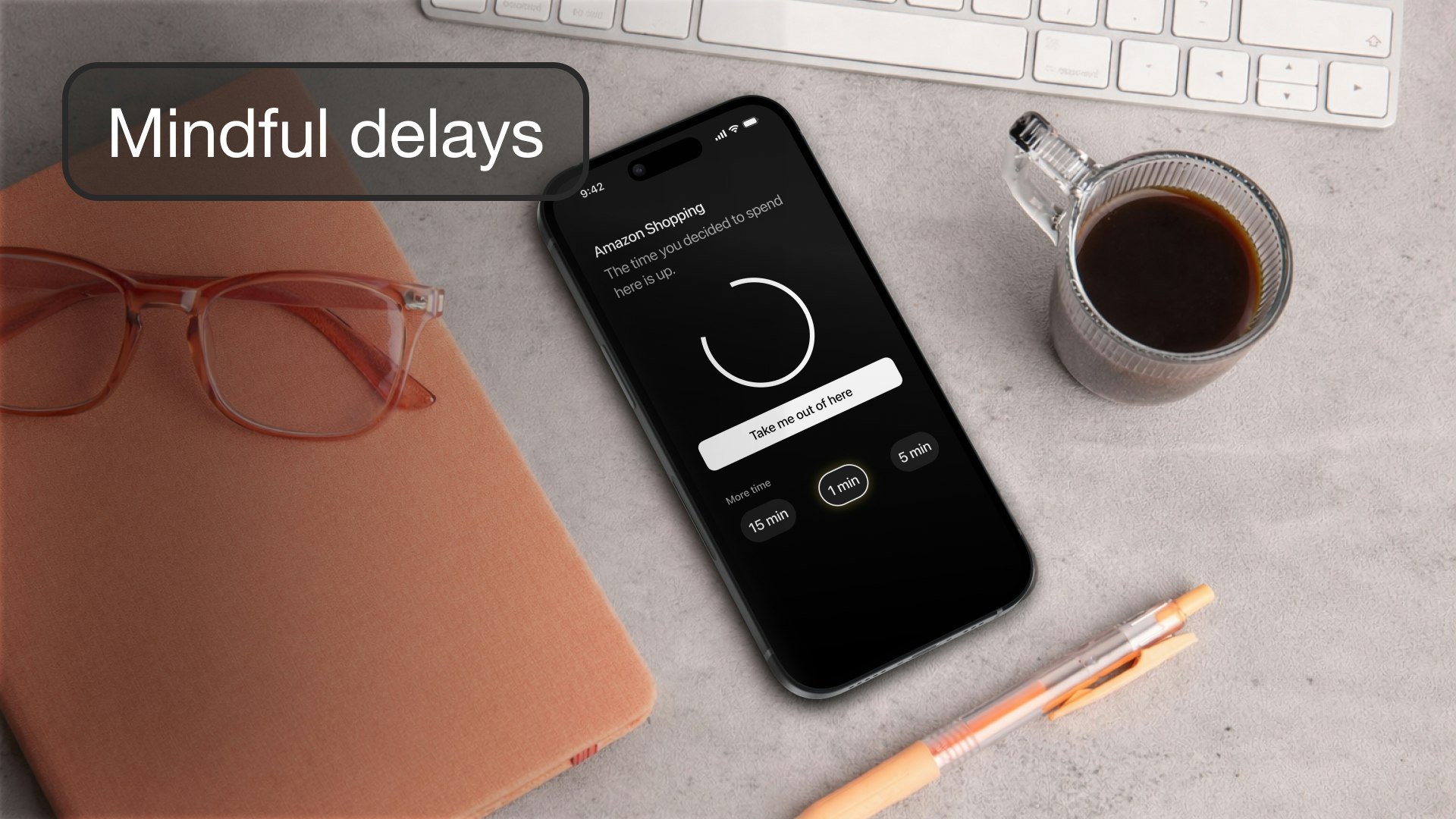 minimalist phone app for iOS