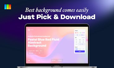 一款免费、开源的在线背景图生成器,请各位帮我在 ProductHunt 上面投一票!