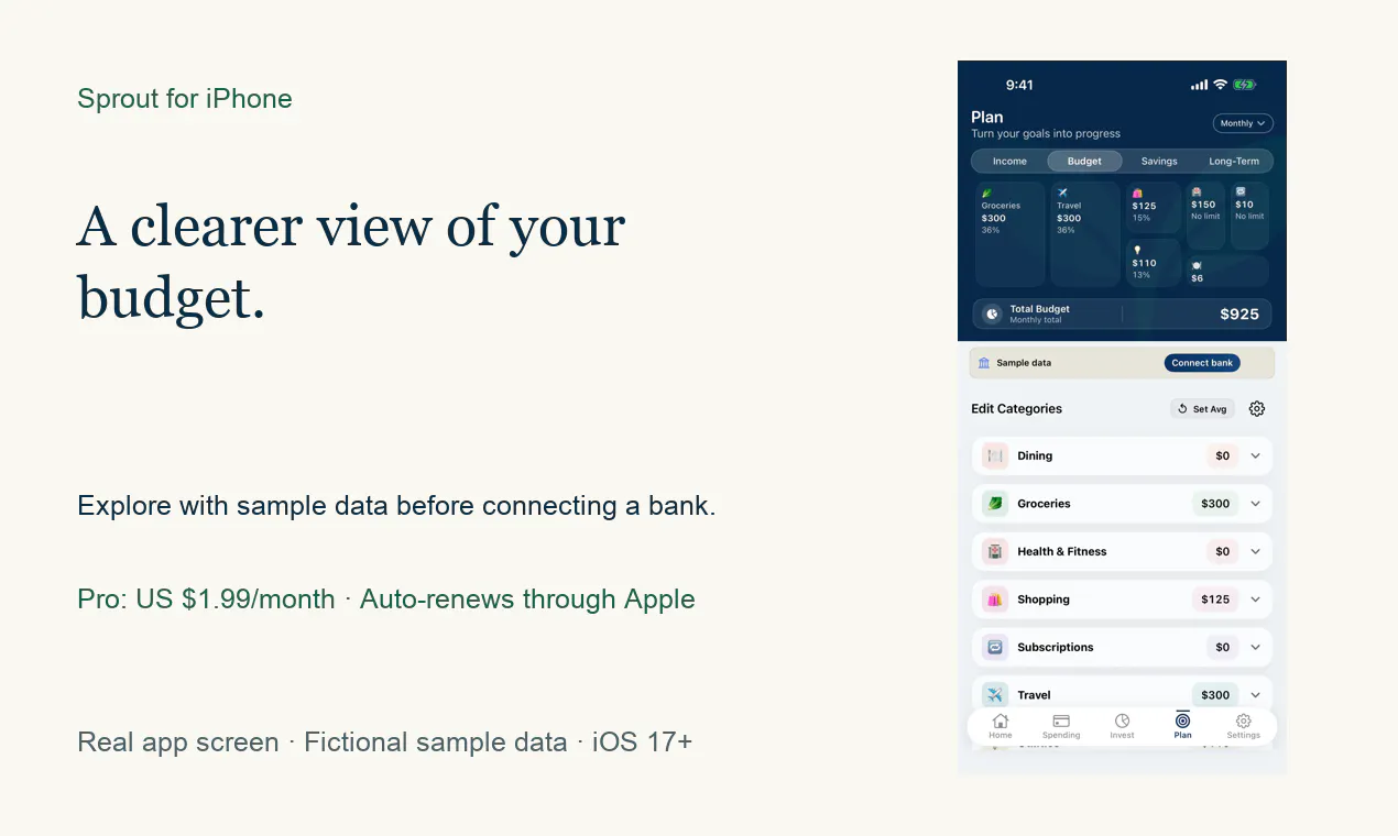 Sprout: Finance Companion gallery image