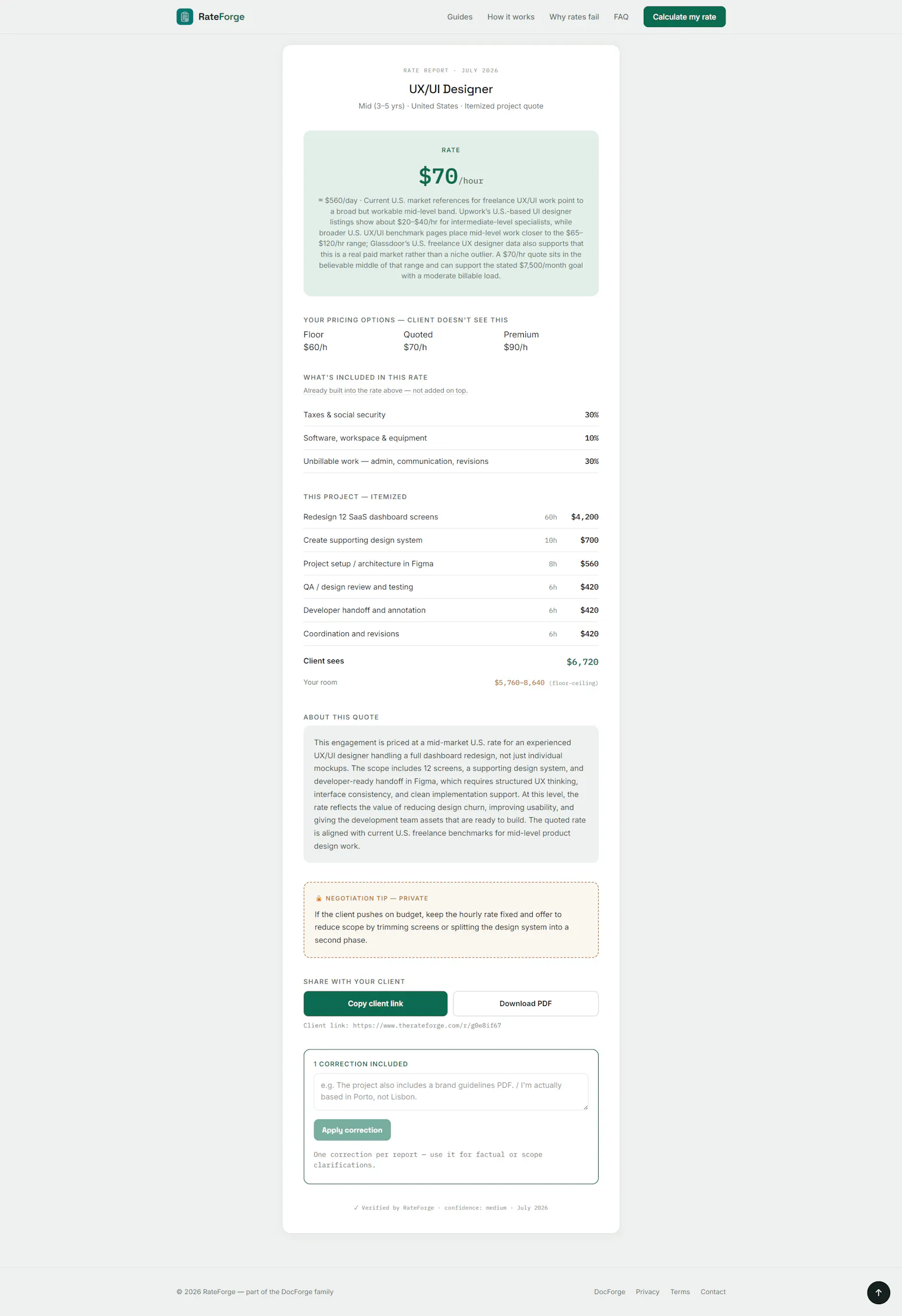 RateForge screenshot 5