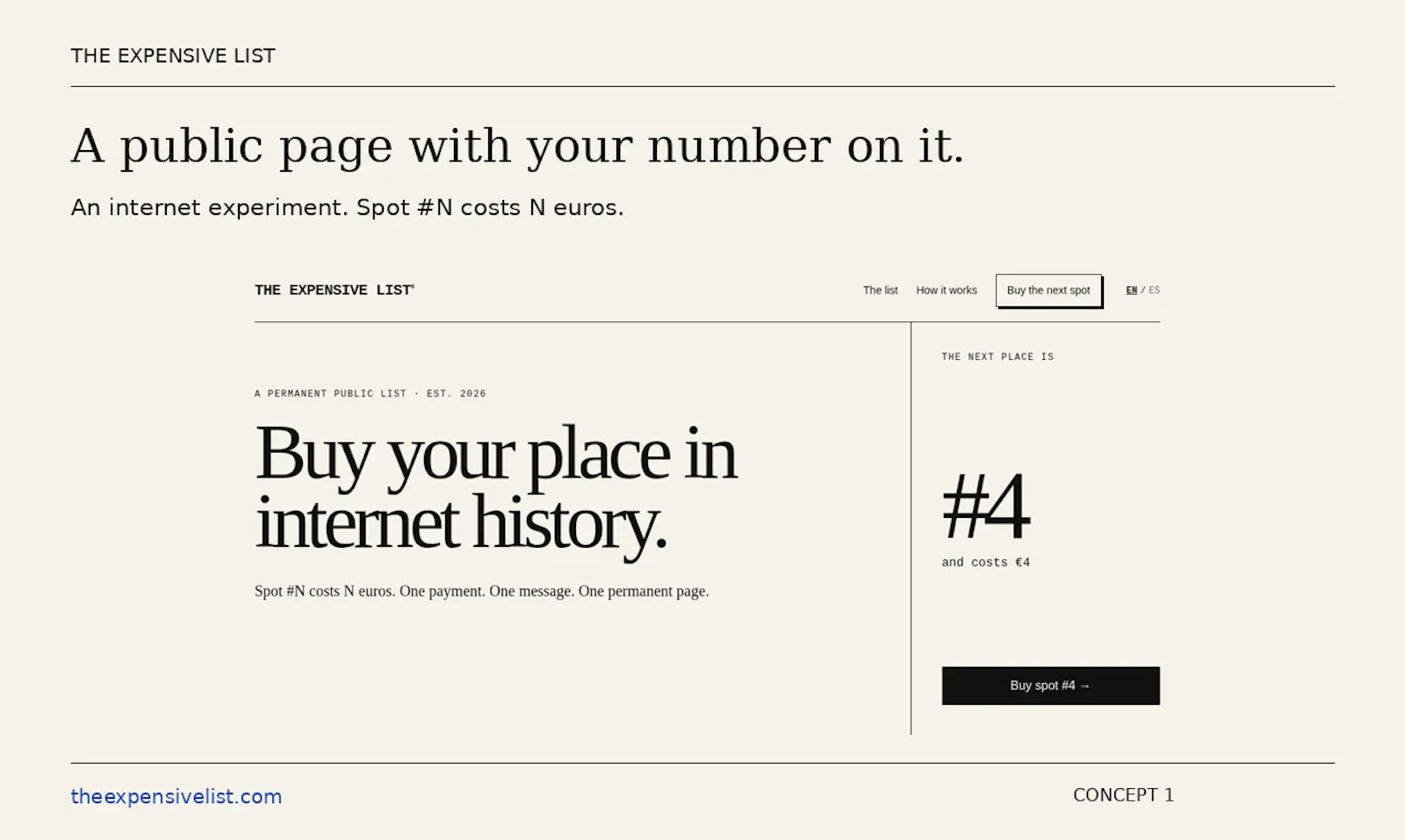 The Expensive List screenshot 2