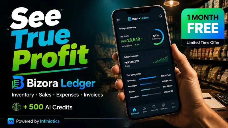 Bizora Ledger screenshot 1 (video preview)