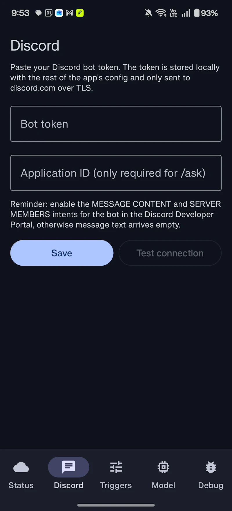 Gello screenshot 1