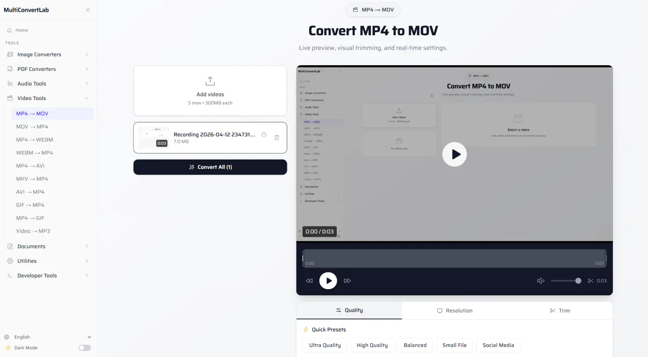 MultiConvertLab gallery image