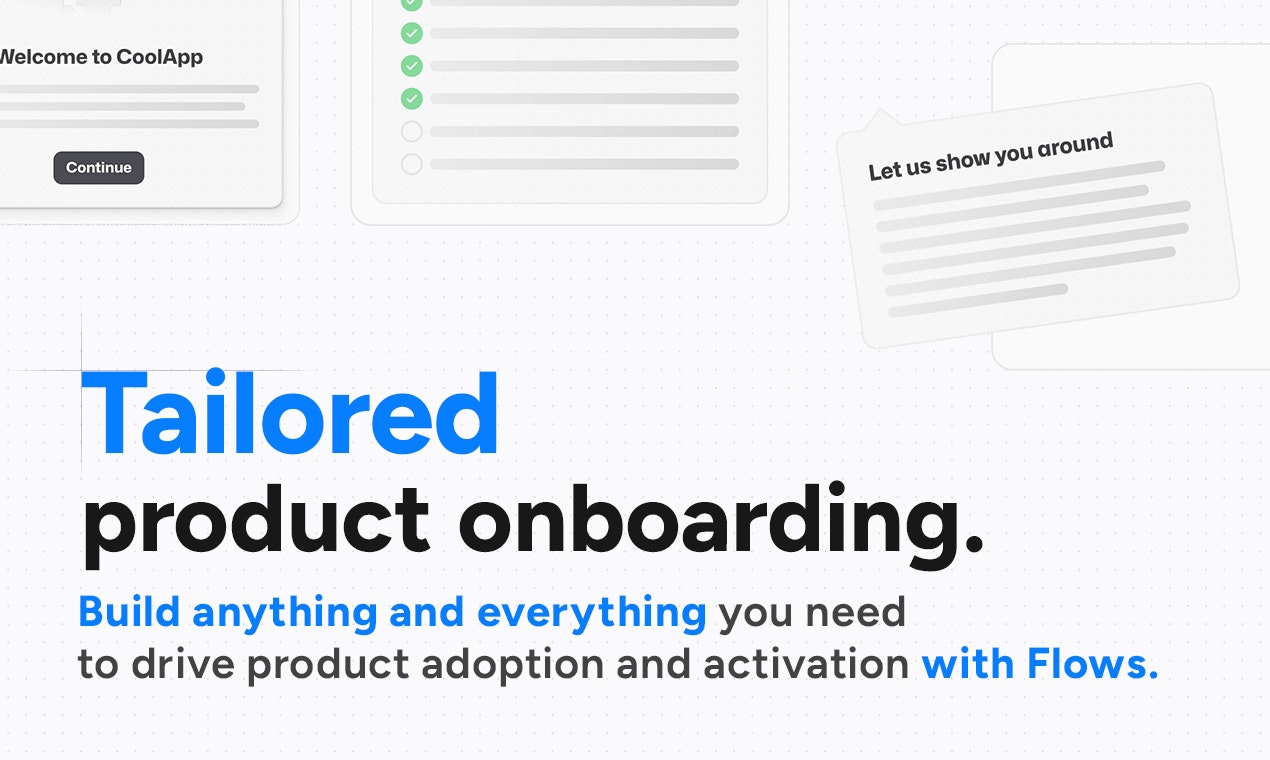 startuptile Flows-User onboarding for modern SaaS