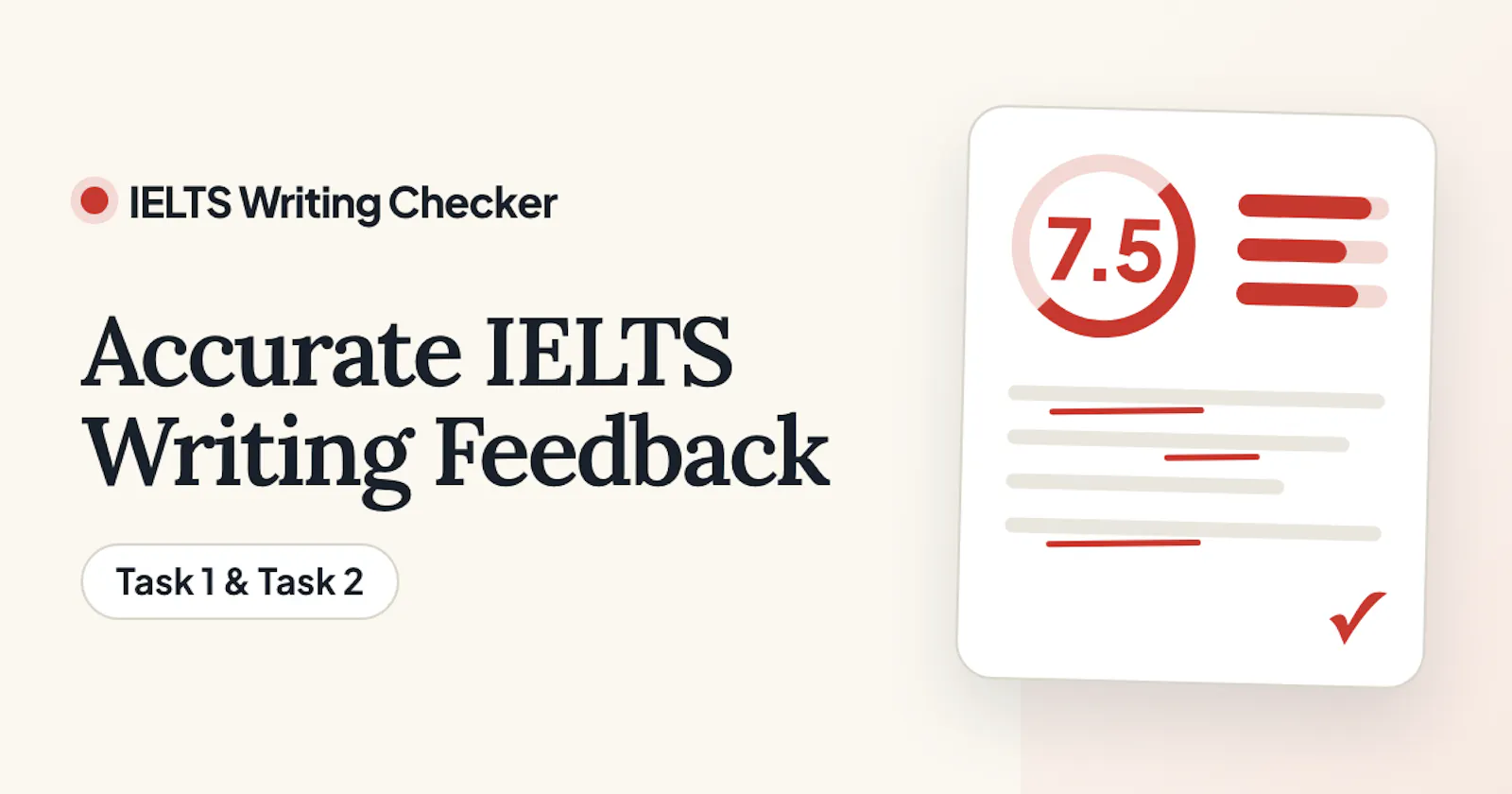 IELTS Writing Checker screenshot 1