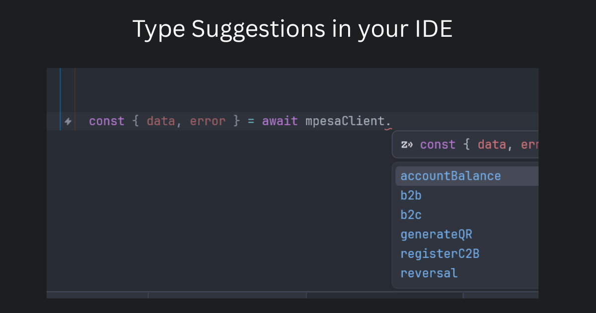 Mpesa SDK  - Screenshot 2 showing product features and functionality