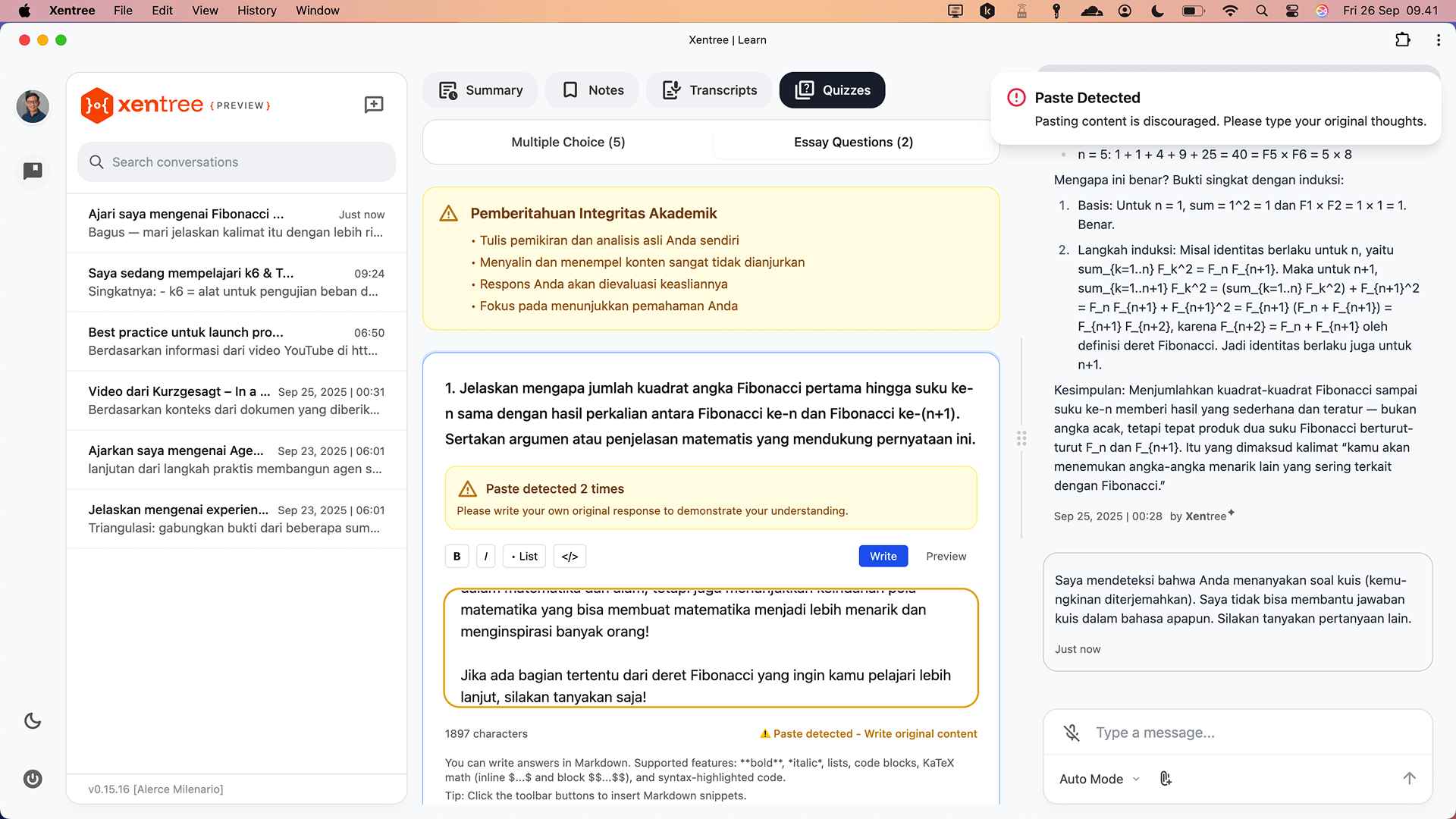 Média Xentree v0.15 - Le portefeuille de compétences alimenté en IA 8