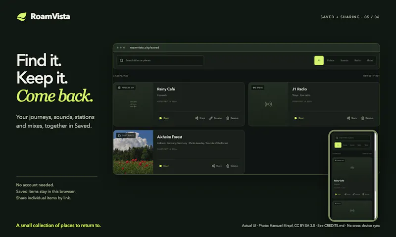 RoamVista screenshot 5