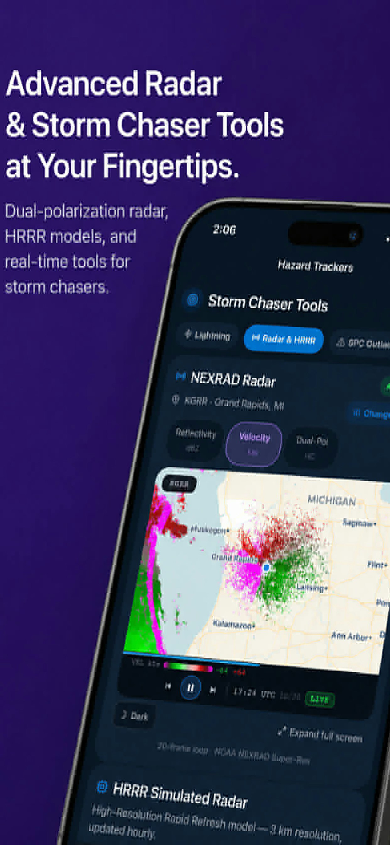 NimboStratusAI Weather Hazard App gallery image