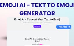 Emoji AI - Suggesting Emoji for Text media 1