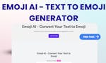 Emoji AI - Suggesting Emoji for Text image