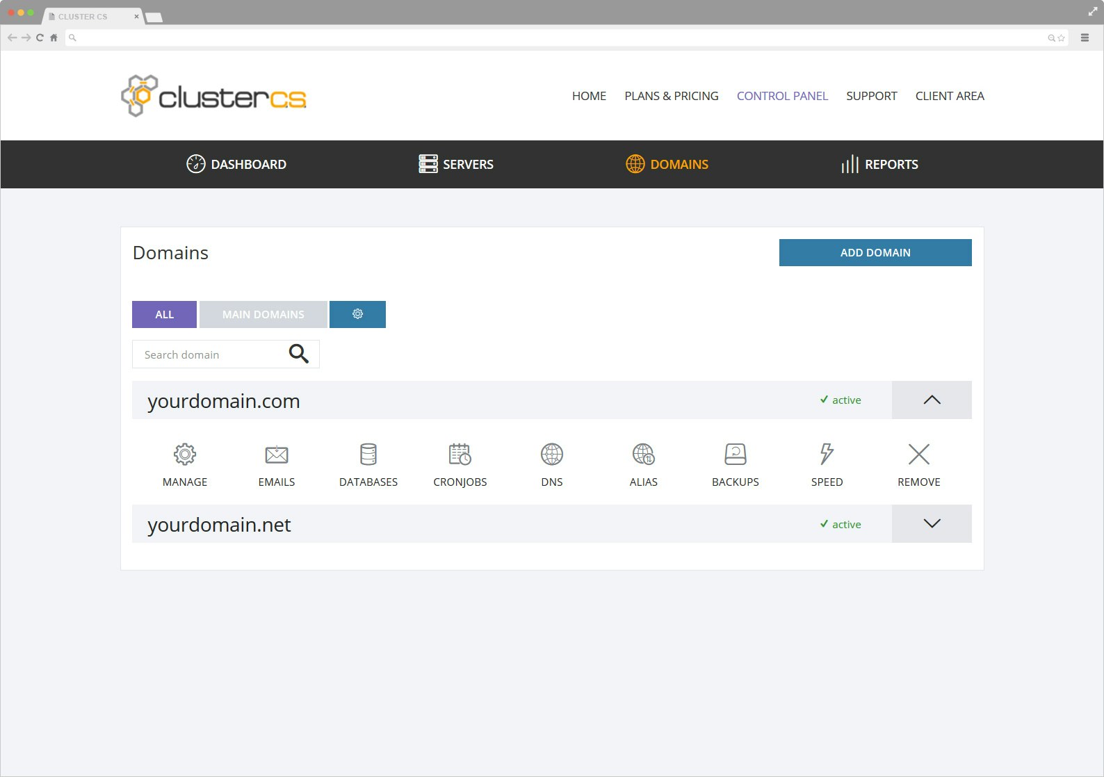 ClusterCS gallery image