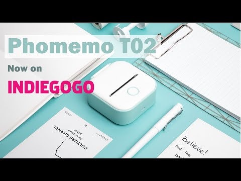Phomemo T02 Inkless Pocket Printer gallery image
