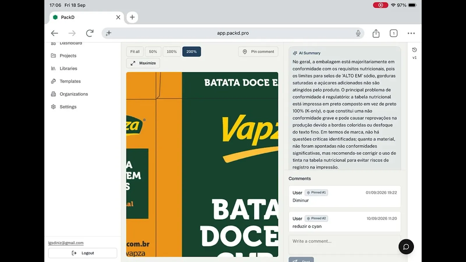 PackD screenshot 1 (video preview)