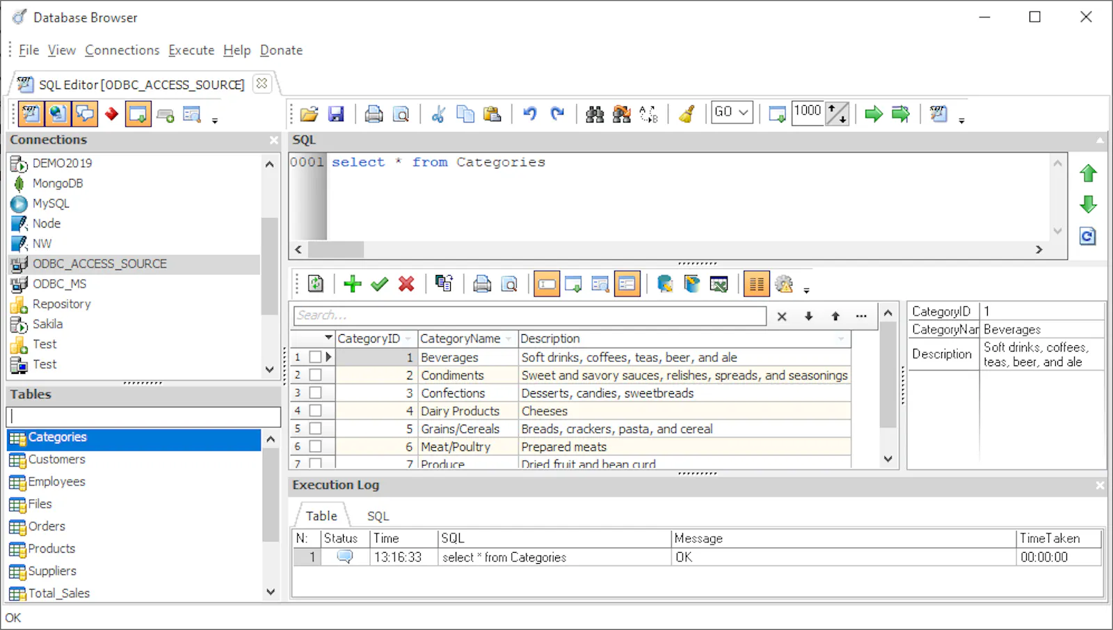 Database Browser (Freeware) screenshot 3