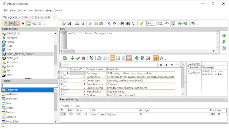 Database Browser (Freeware) screenshot 3