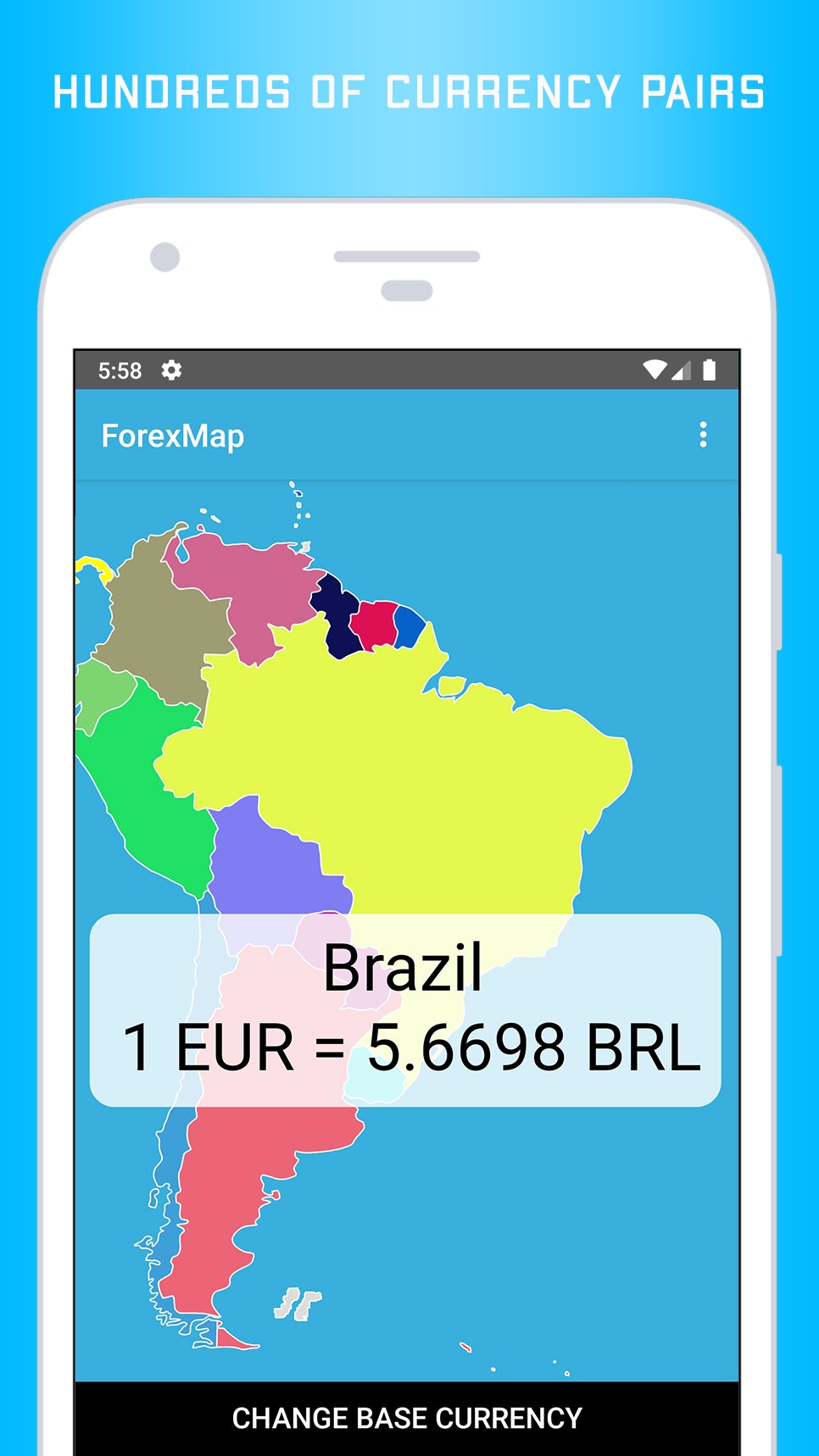 Forex Live Map - World Map of Currencies gallery image
