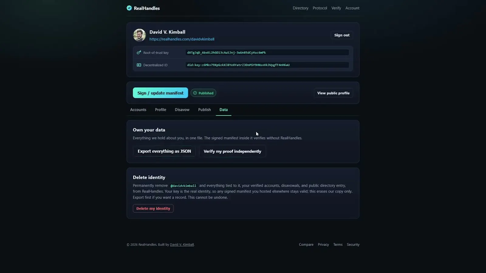 RealHandles screenshot 1 (video preview)