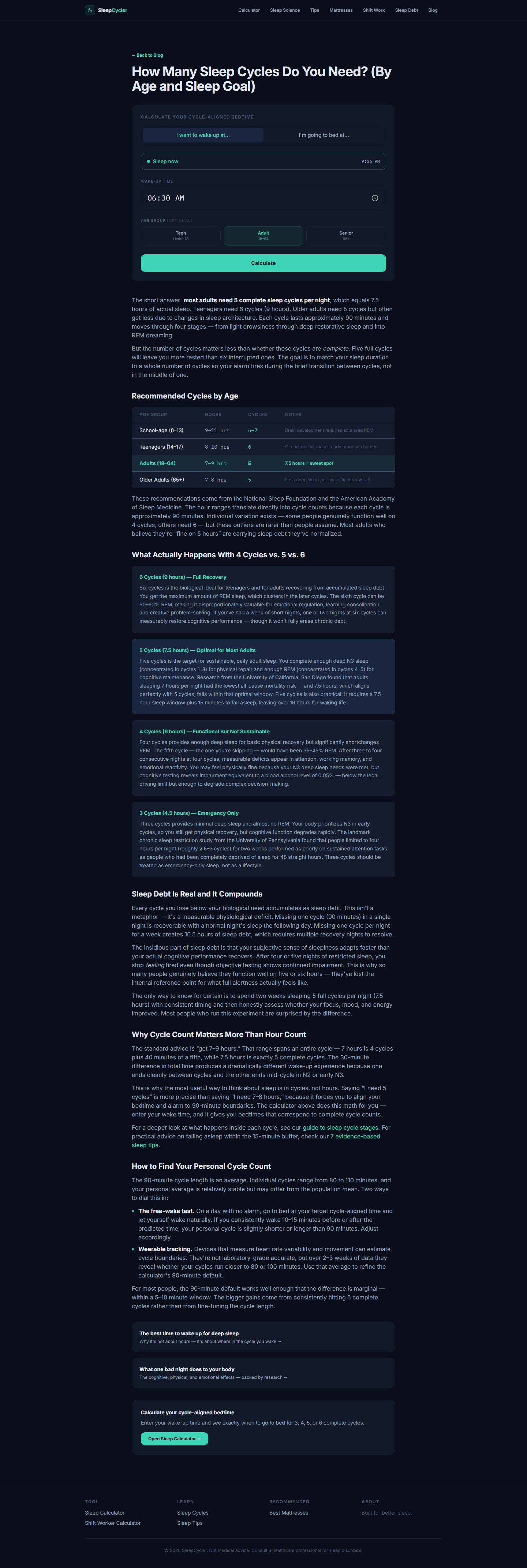 SleepCycler gallery image