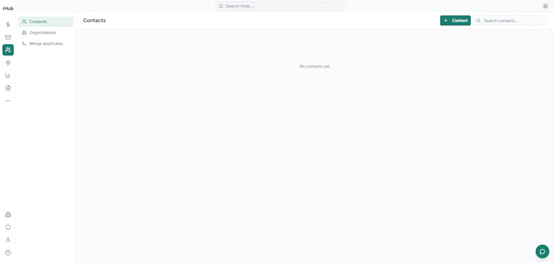 rHub CRM screenshot 5