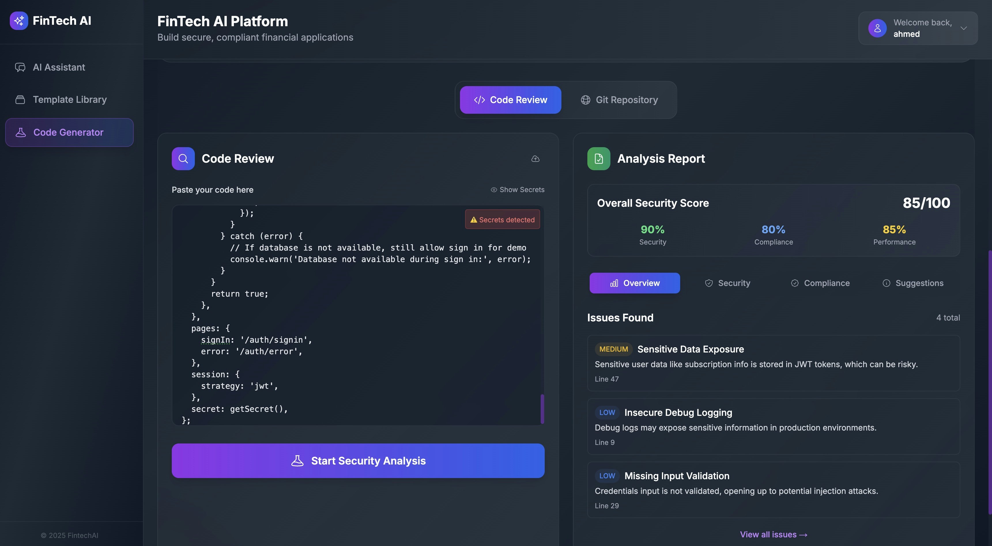 Fintechcopilot.ai - 人工智能驅動的編碼助手，實現合規、安全的金融科技 media 1