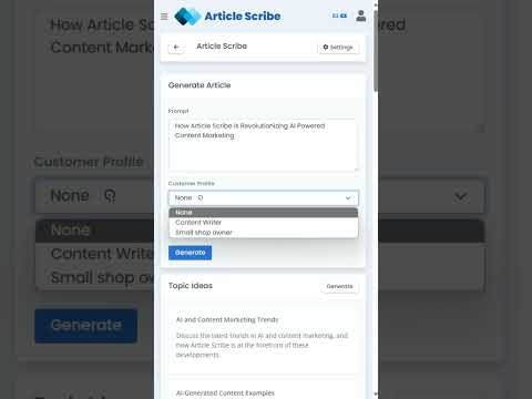 Article Scribe gallery image