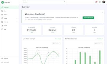 Bootstrap Templates gallery image