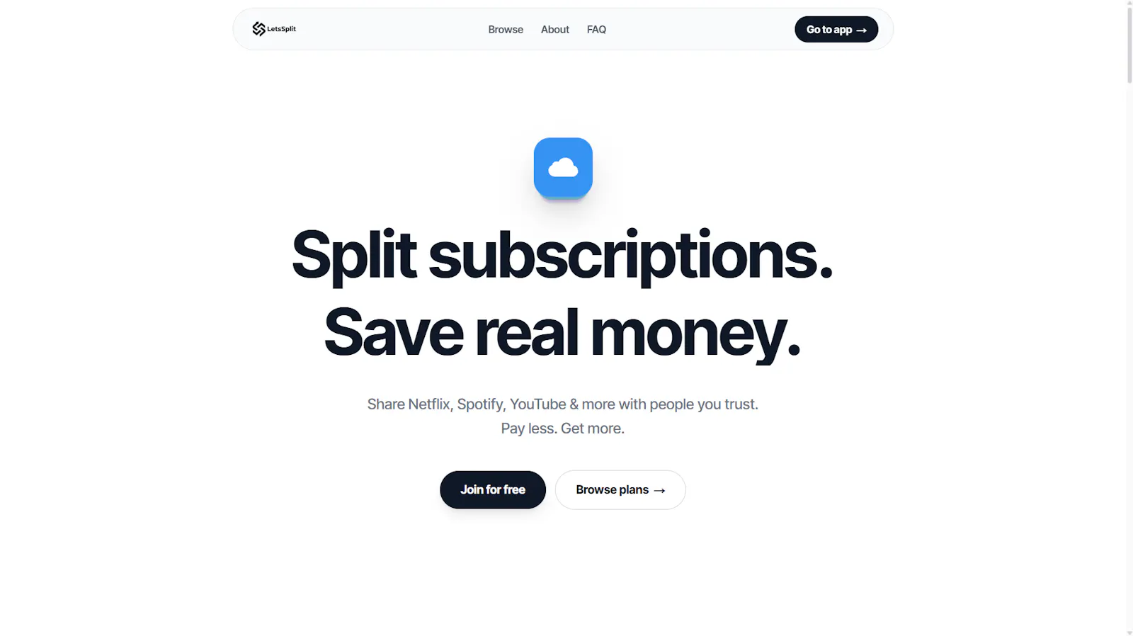 LetsSplit screenshot 2