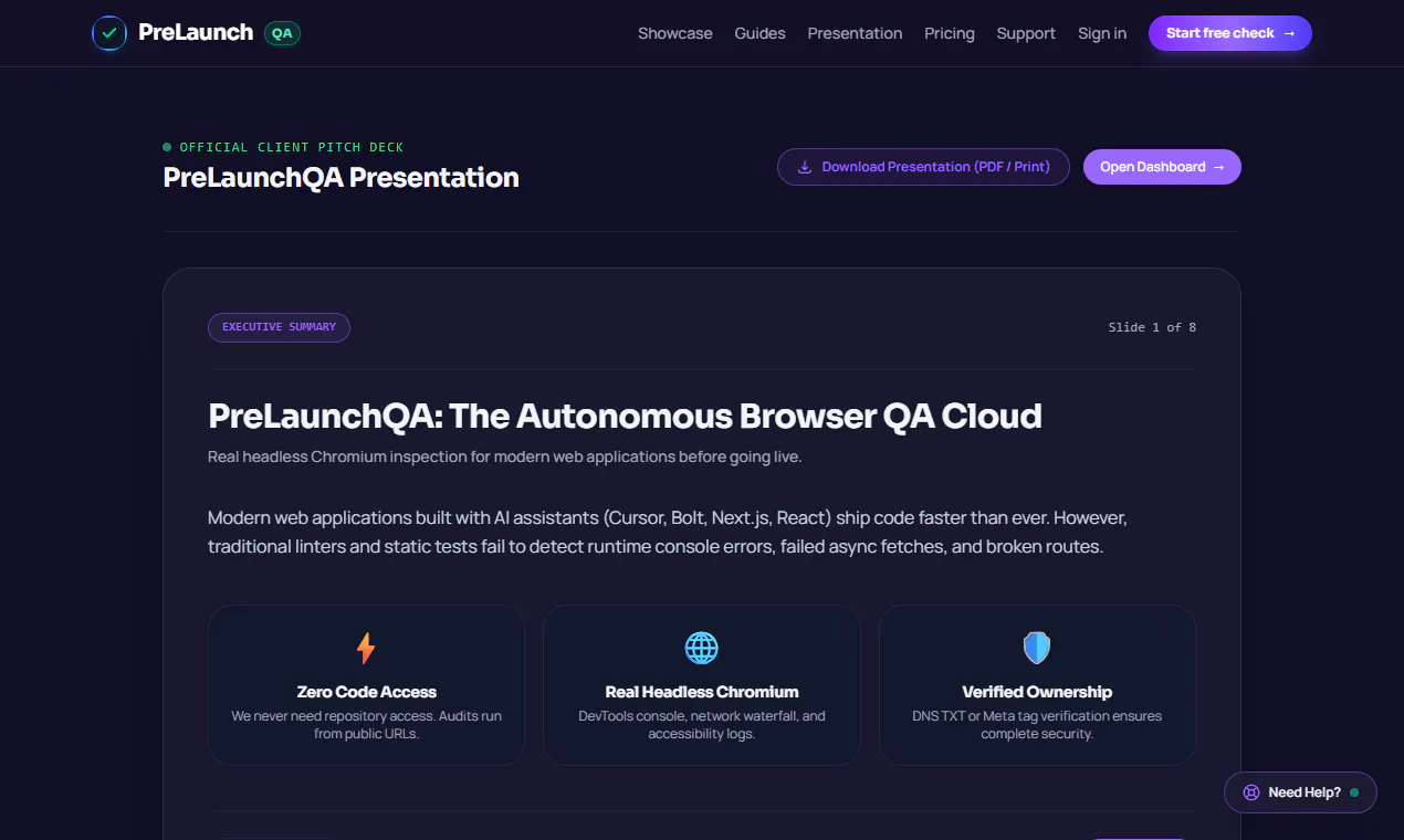 PreLaunchQA gallery image
