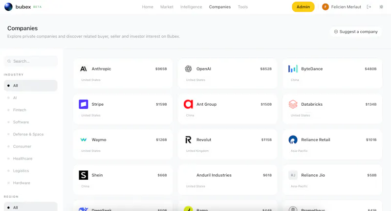 Bubex screenshot 2