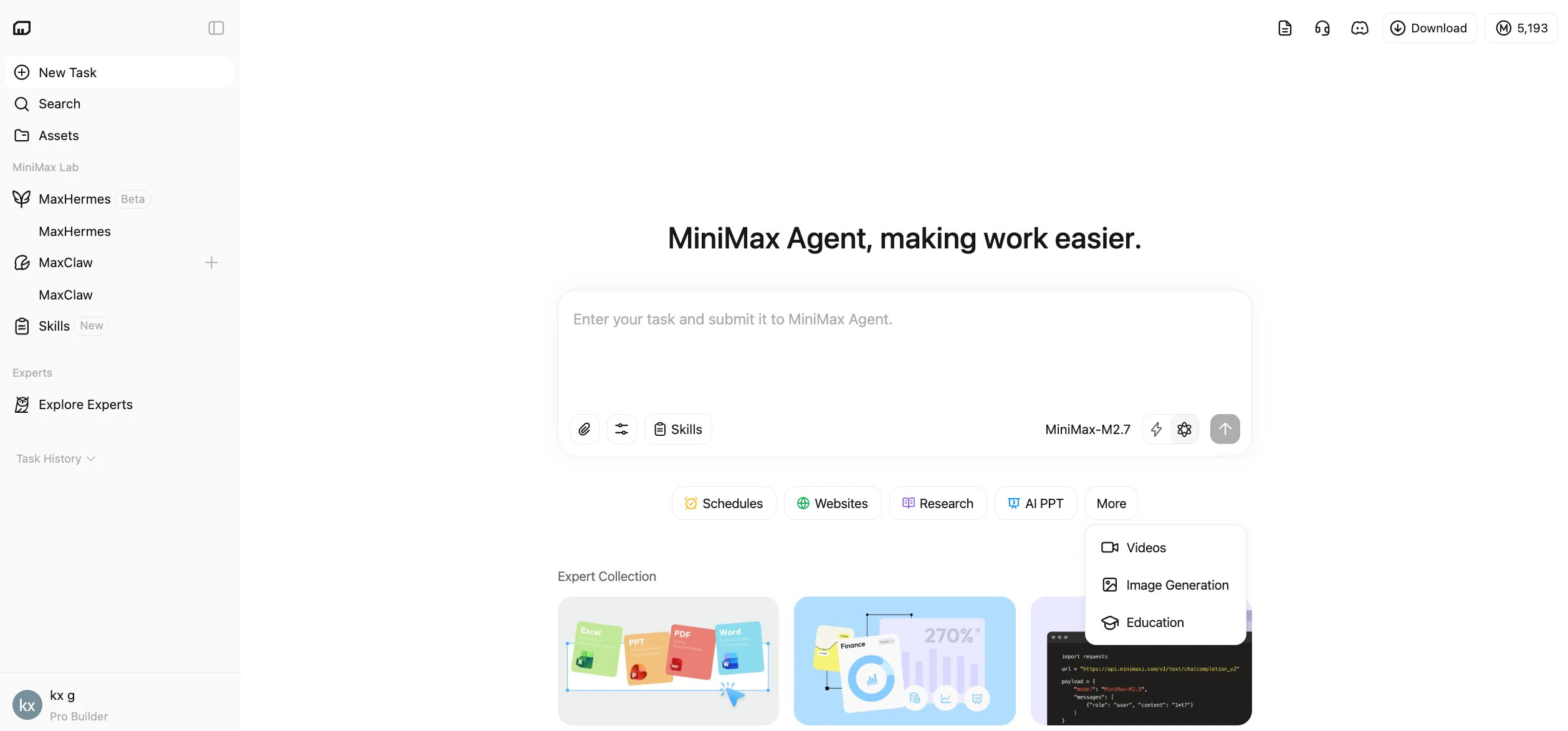 MaxHermes by Minimax screenshot 2