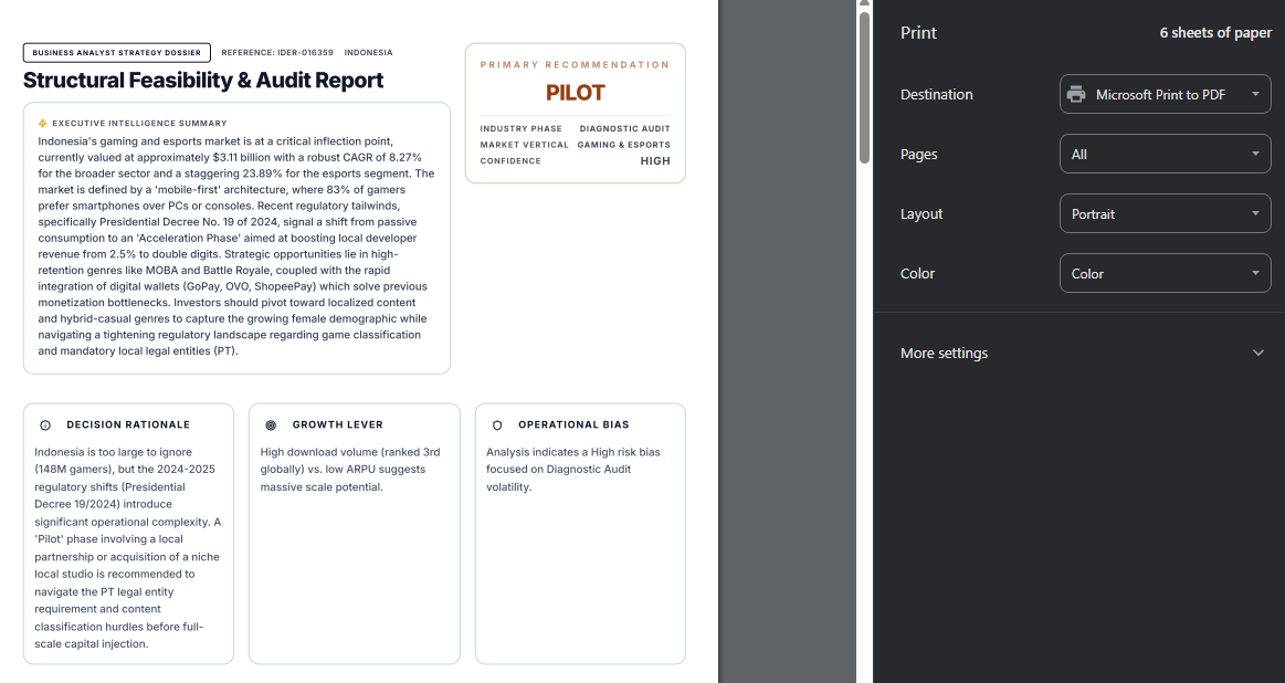 Ideriset Business - Screenshot 2 showing product features and functionality
