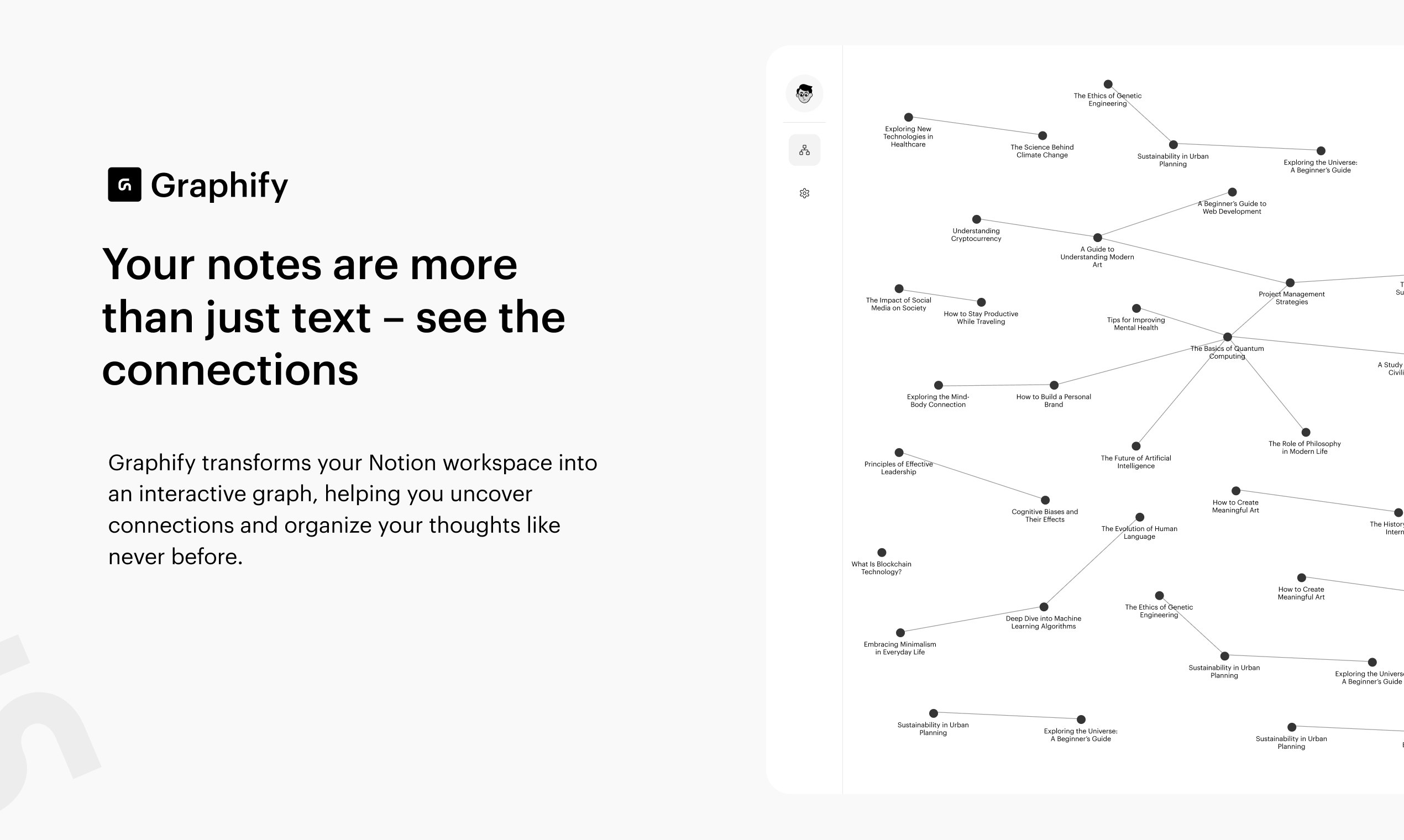 startuptile Graphify-Turn your Notion notes into an interactive knowledge map